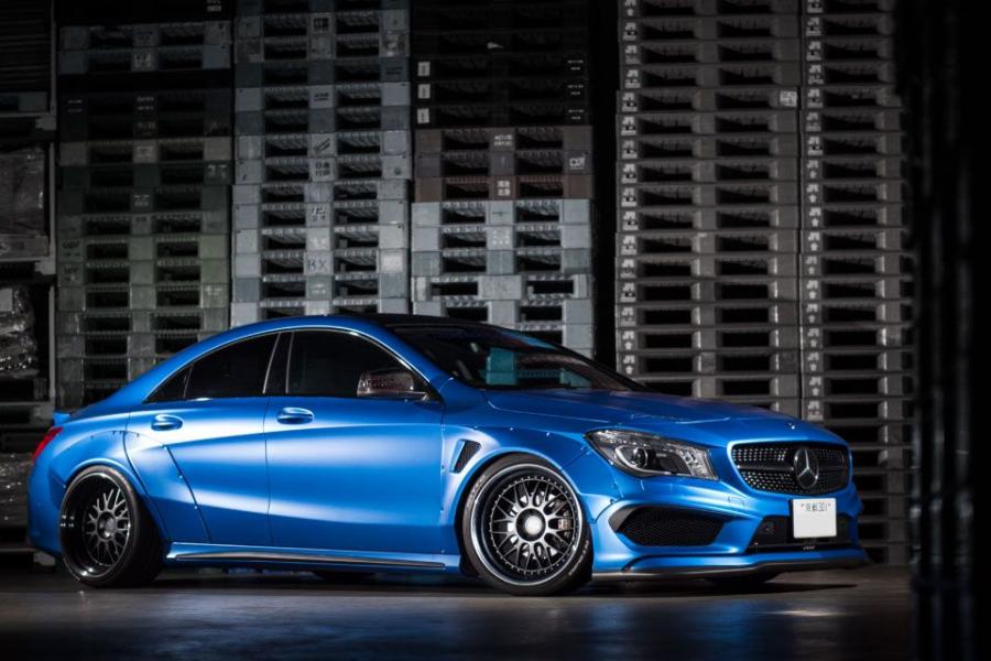  Mercedes-Benz CLA-Class by Liberty Walk 2015 года  (фото 3 из 14)